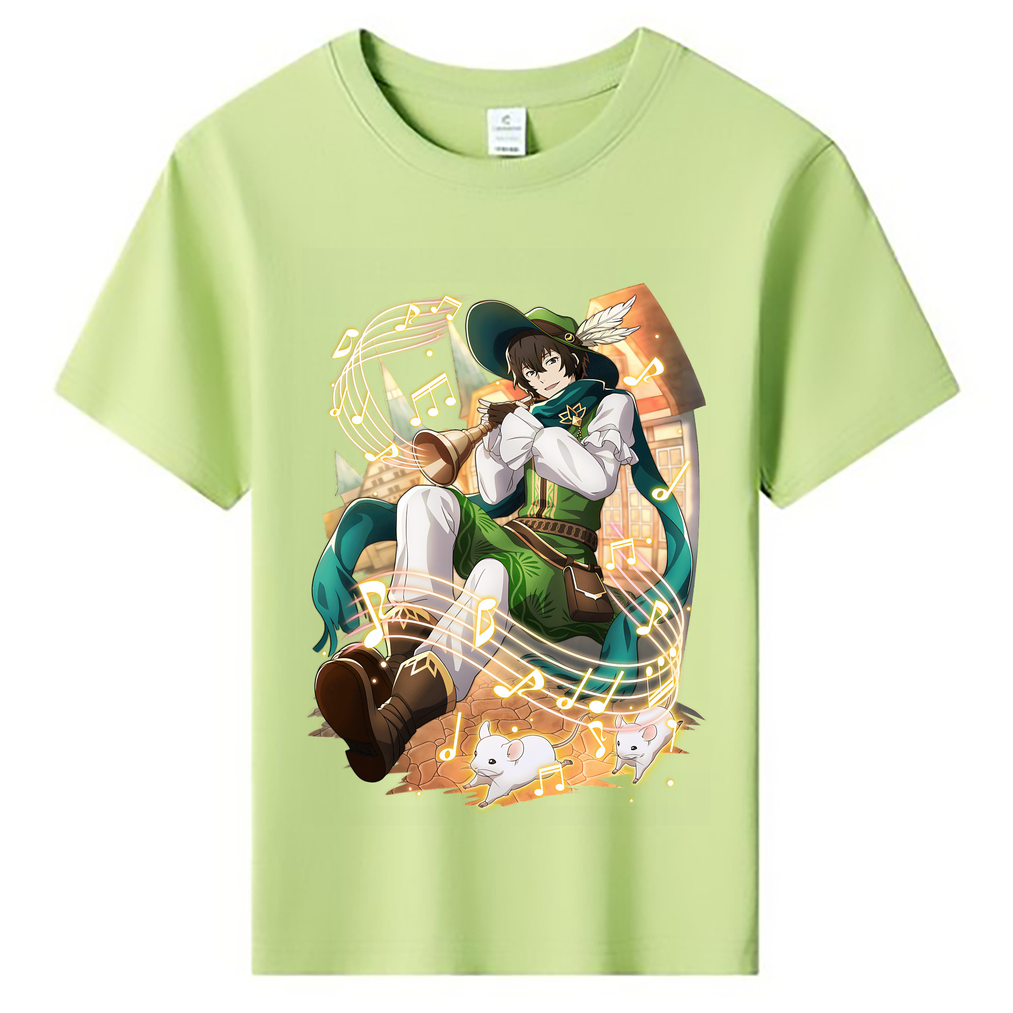 （画像用） 文豪ストレイドッグス Bungo Stray Dogs 綿100％キッズTシャツ（フロントプリント）